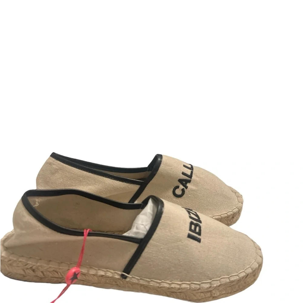 South Beach Ibiza Espadrille Shoes size 9 in beige - Picture 3 of 7